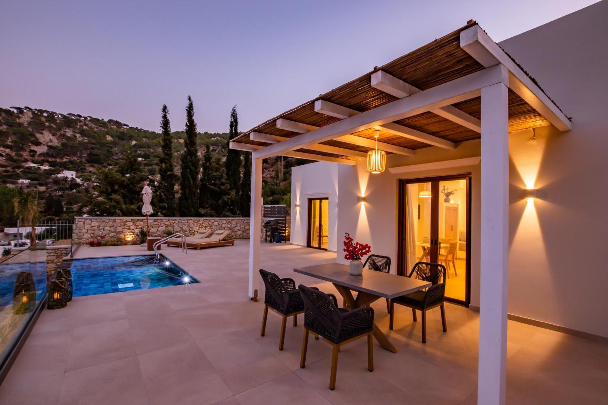 Mertelia Luxury Villas Kyra Panagia Eksteriør billede