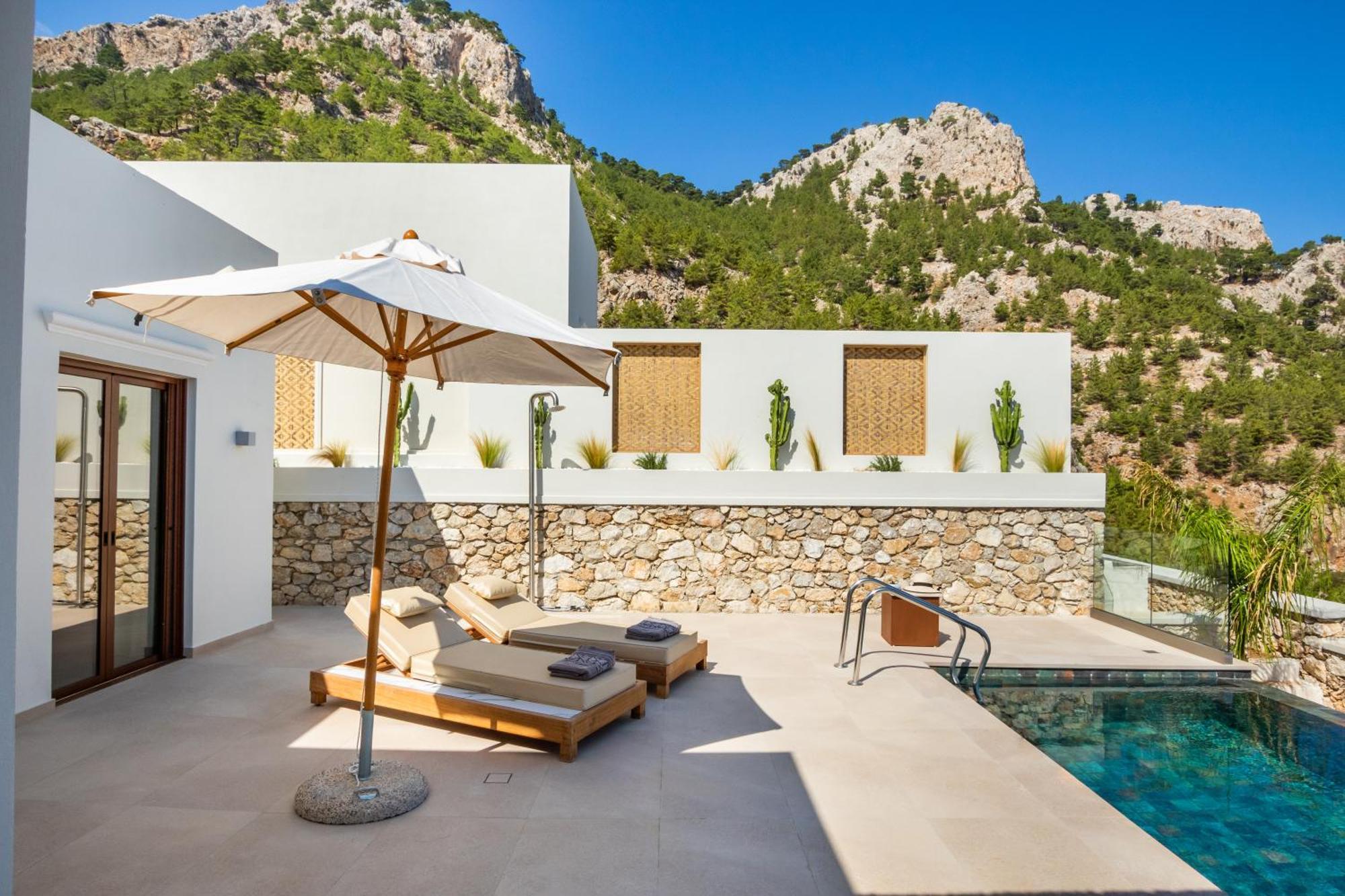 Mertelia Luxury Villas Kyra Panagia Eksteriør billede