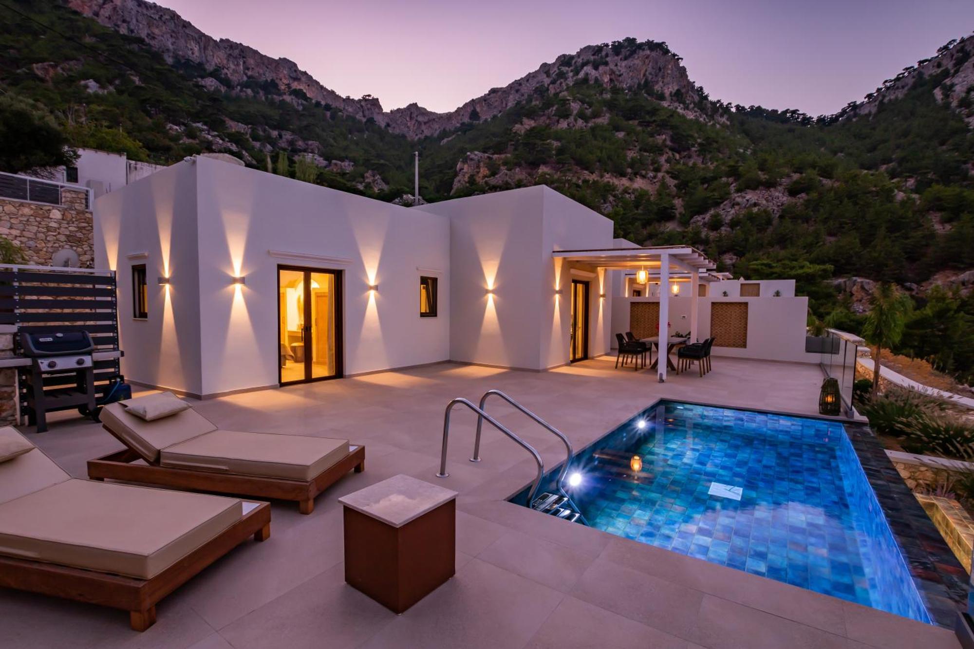 Mertelia Luxury Villas Kyra Panagia Eksteriør billede