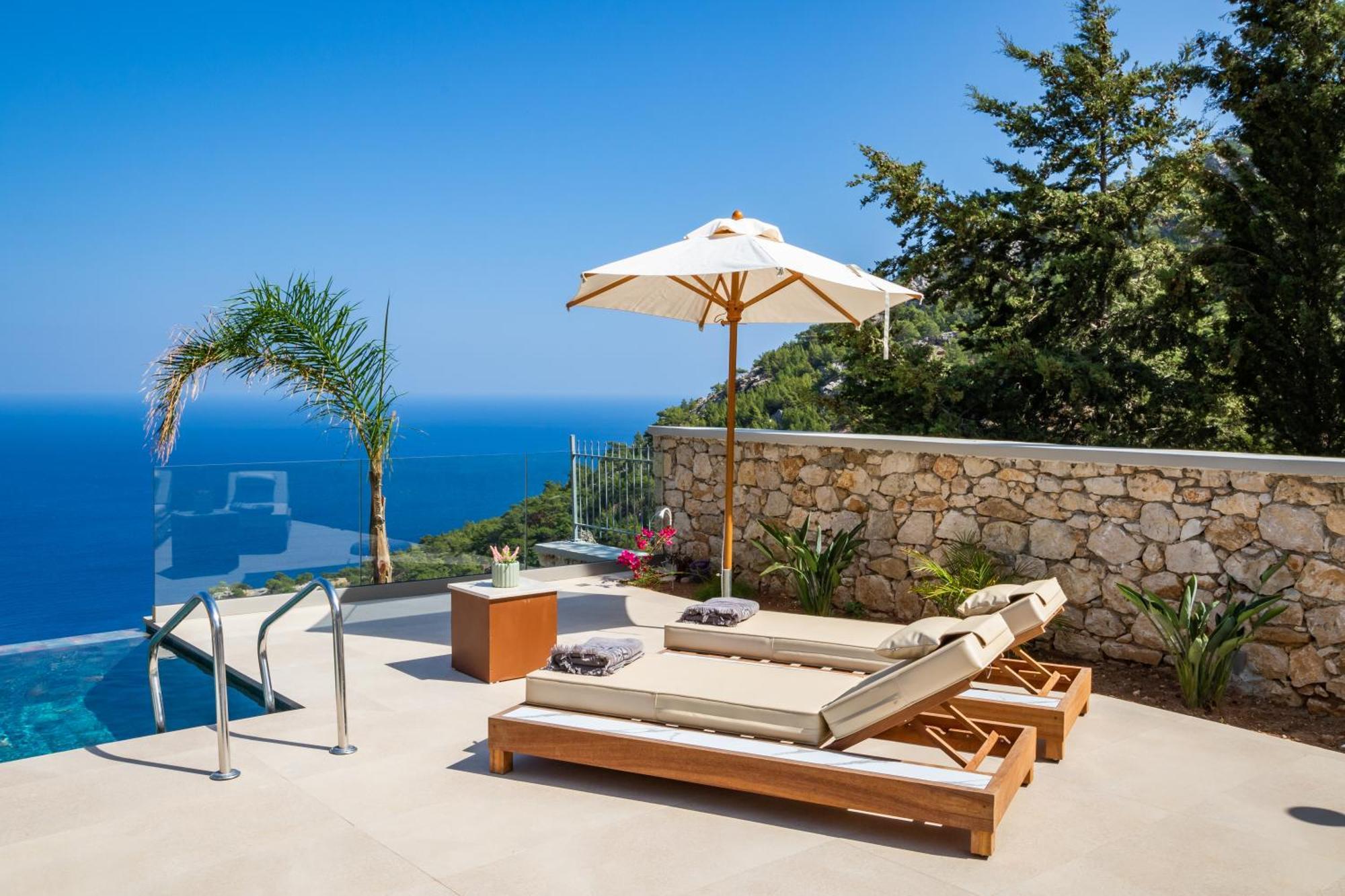 Mertelia Luxury Villas Kyra Panagia Eksteriør billede