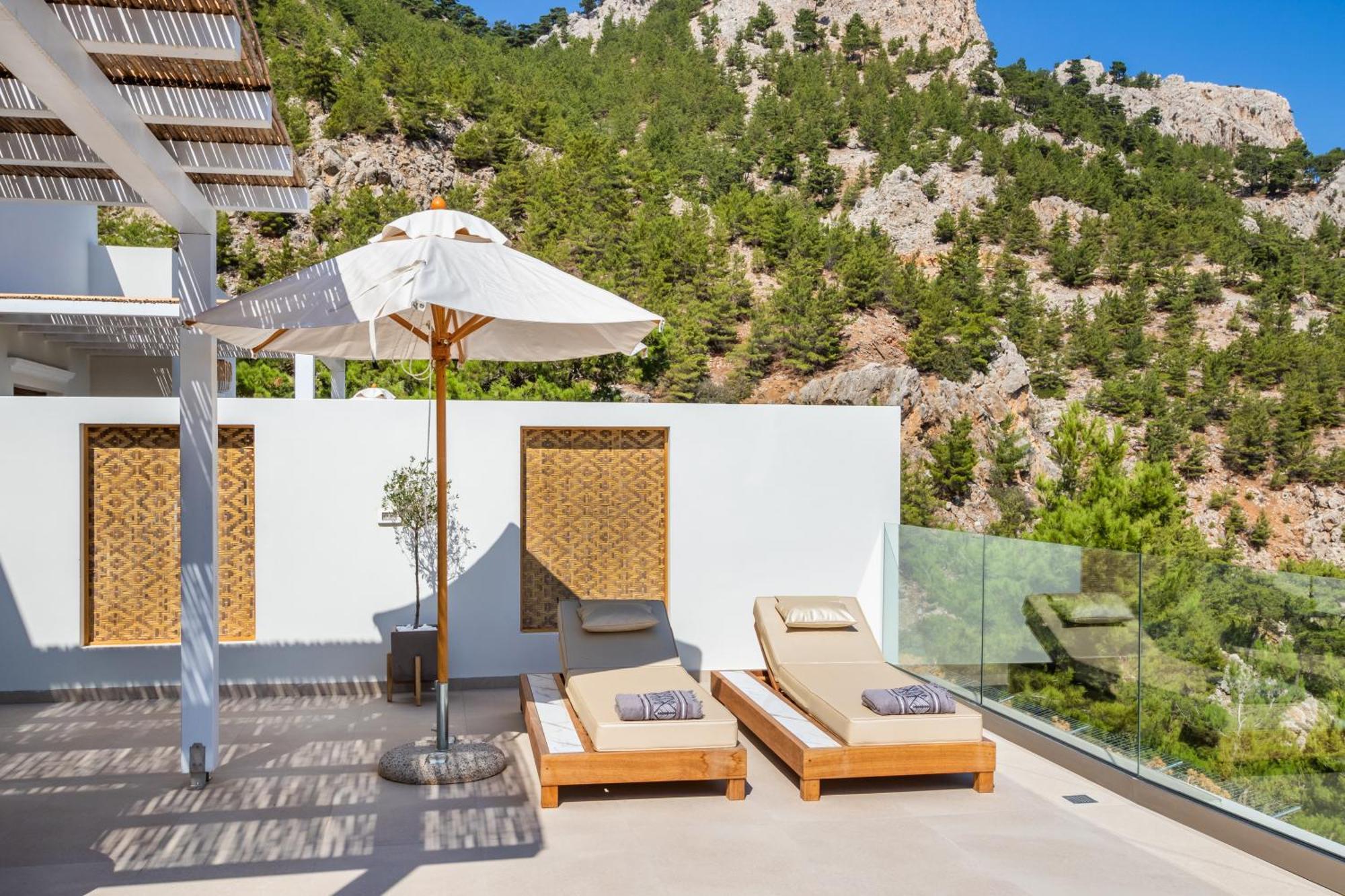 Mertelia Luxury Villas Kyra Panagia Eksteriør billede