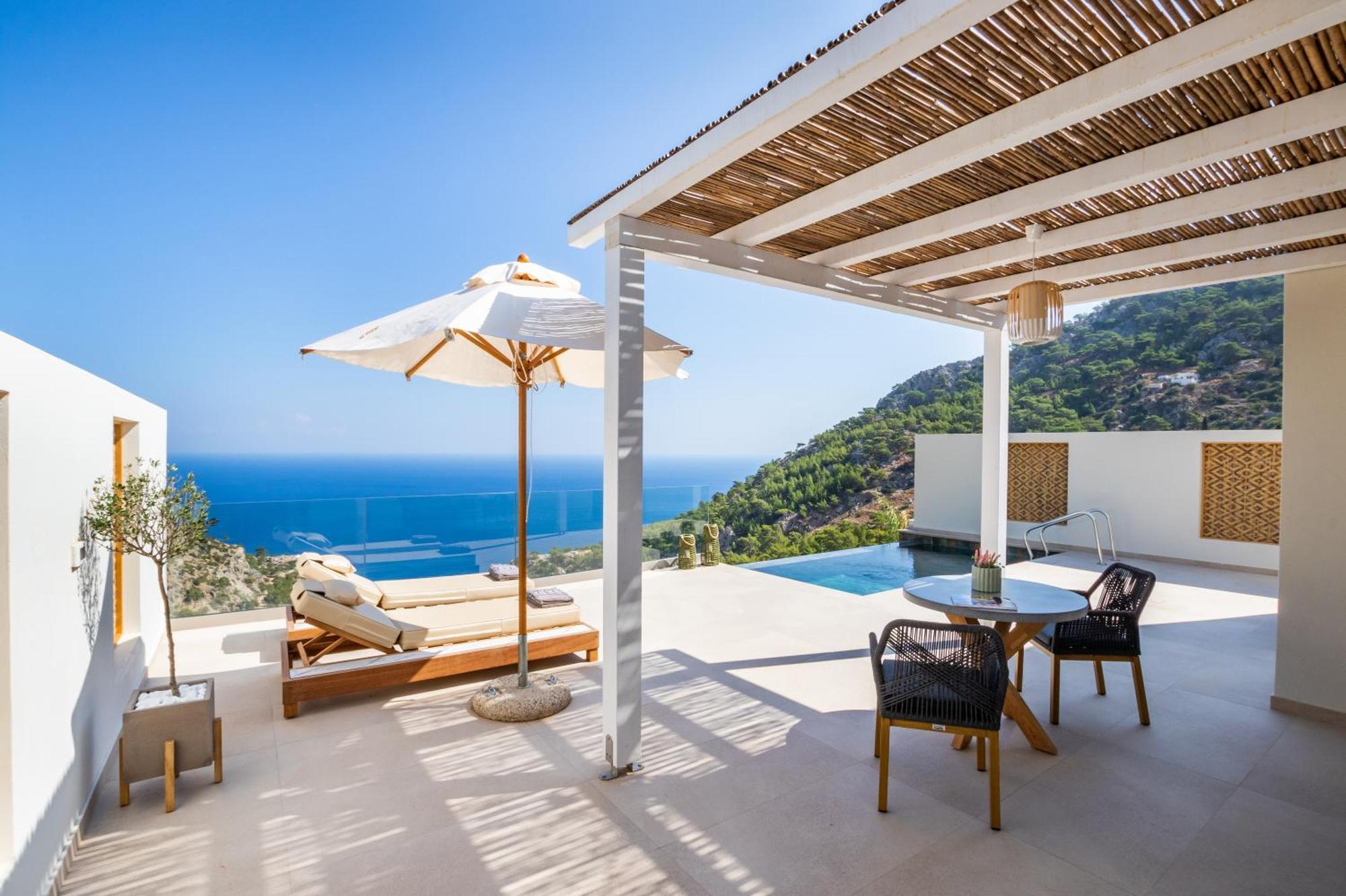 Mertelia Luxury Villas Kyra Panagia Eksteriør billede