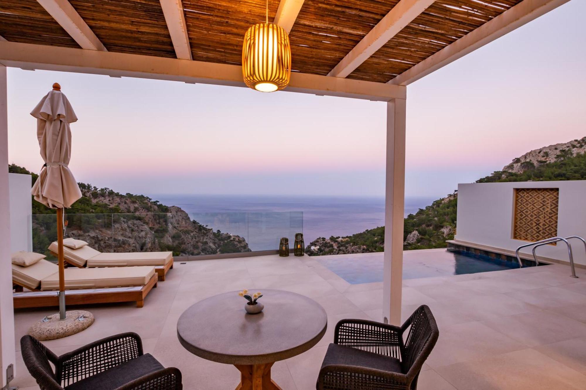 Mertelia Luxury Villas Kyra Panagia Eksteriør billede