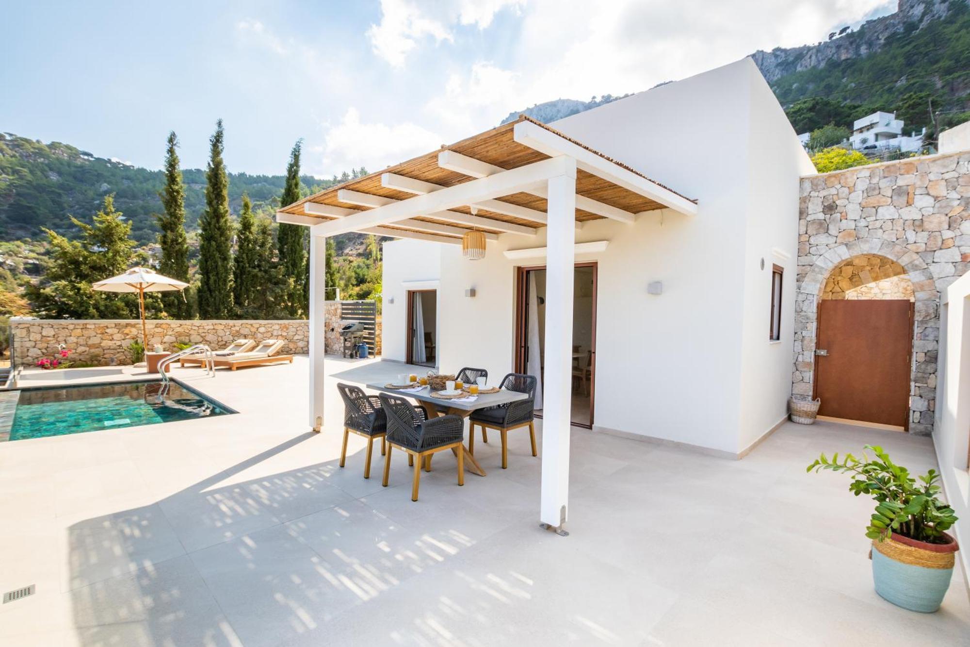 Mertelia Luxury Villas Kyra Panagia Eksteriør billede