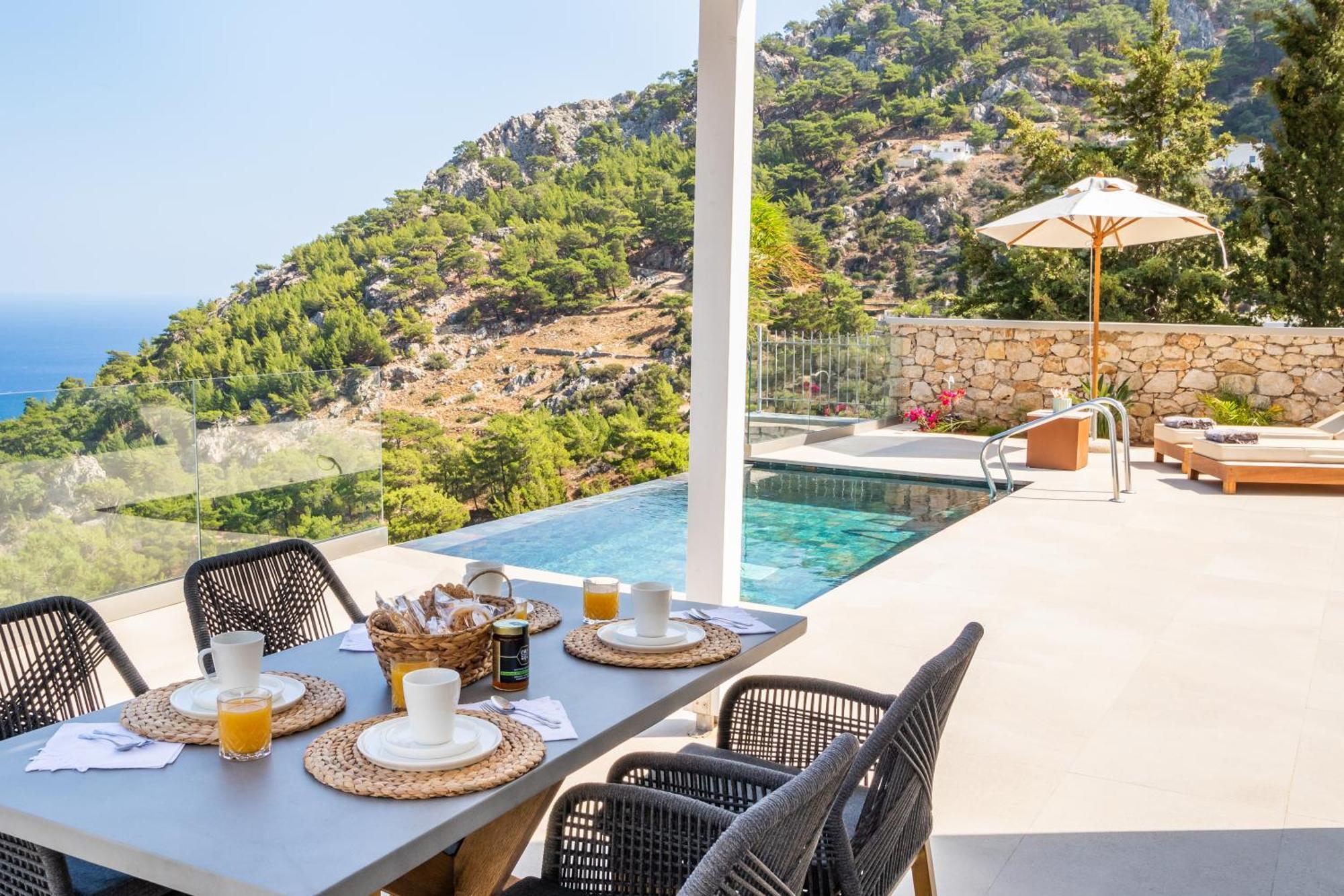 Mertelia Luxury Villas Kyra Panagia Eksteriør billede