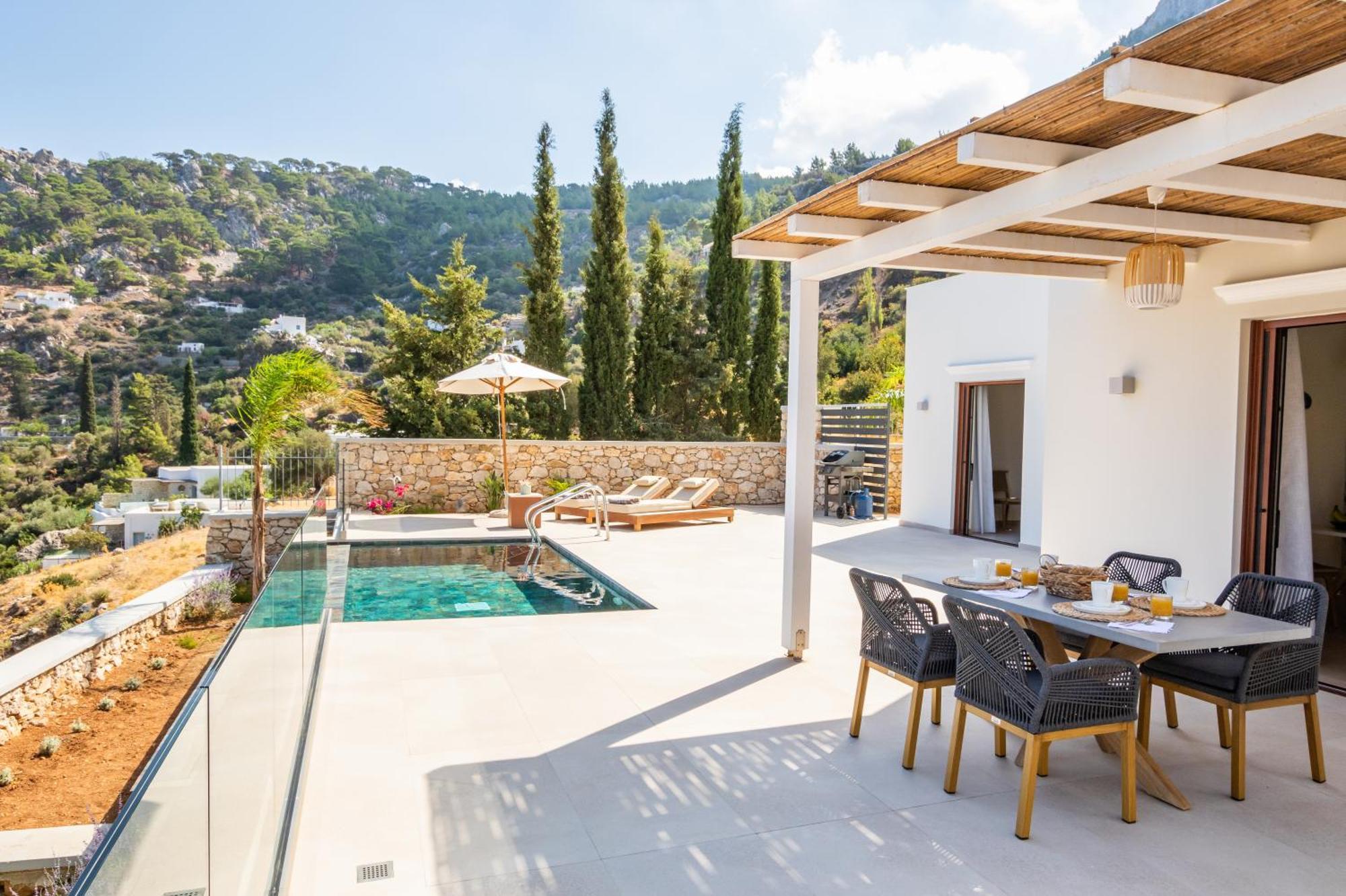Mertelia Luxury Villas Kyra Panagia Eksteriør billede