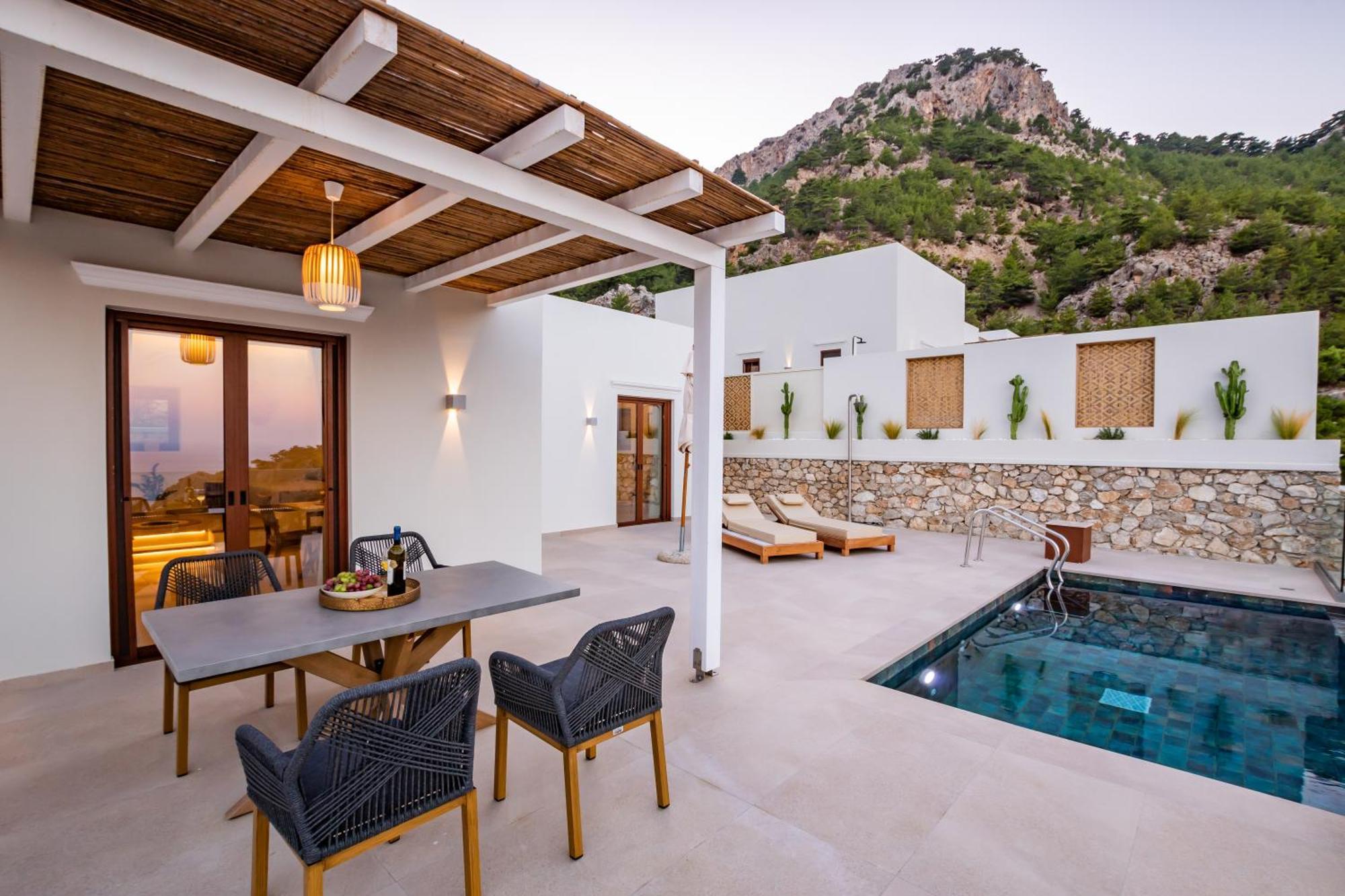 Mertelia Luxury Villas Kyra Panagia Eksteriør billede