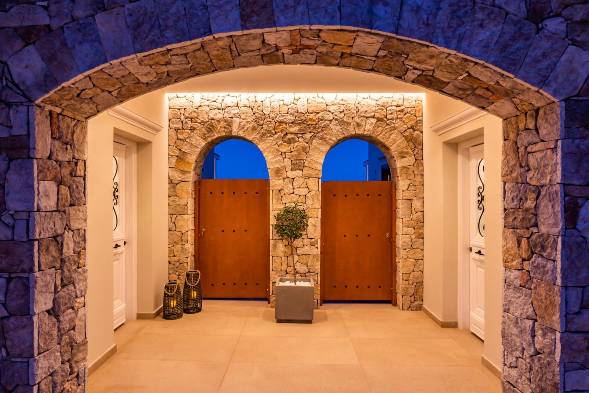 Mertelia Luxury Villas Kyra Panagia Eksteriør billede